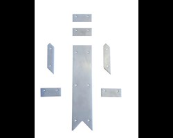  Gleitplattenset 7 Stk. f&uuml;r Holzspalter HF-90 HF105 HF-110 
 200.082.K 
 &nbsp; 