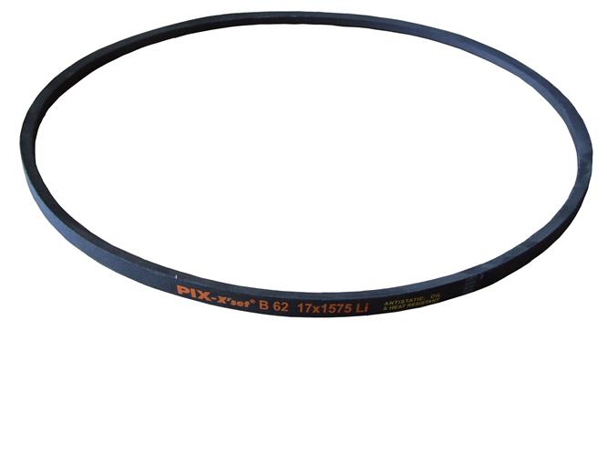  Keilriemen f&uuml;r Wipp(tisch)kreiss&auml;ge W-MAX 
 Bezeichnung: 17x1575 (2 St&uuml;ck erforderlich) 
 Passend f&uuml;r: W-MAX MK, W-MAX ZMK 
 Gewicht: 0,30 kg 