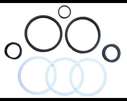  Dichtungssatz f&uuml;r Zylinder der Holzspalter HF-105. 
 Ersatzteilnummer: 500.386.K 
 Bitte Ersatzteilzeichnung bachten, da neue Ausf&uuml;hrung. 