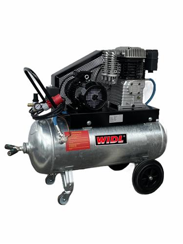   
 Unser WIDL-Kompressor WK 90/601 DZ&nbsp; 
 verzinkter Druckbeh&auml;lter 
 Druckminderer mit Wasserabscheider 
 2 St&uuml;ck Sicherheitskupplungen am Druckbeh&auml;lter 
 Lenkrollen 
 Phasenwenderstecker 5x 16A 
 &nbsp; 
  
