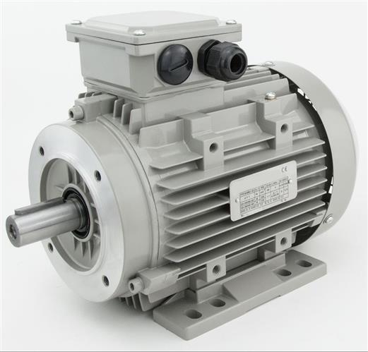  
 Bauform: B34A 
 Leistung: 1,5 kW 
 Drehzahl: 6-polig - 1000 U/min 
 Spannung: 230/400 V 
 