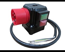  Schalter K900/ST9/KA12 
 Schalter-Stecker-Kombination mit Phasenwender M9, 1A,&nbsp;3 Ph - 400 V&nbsp;ohne Bremse 
 Modell-Nr.: 00459001 
 passend f&uuml;r unsere Modelle: XL-11, XM-11, XL-14, XM-14; Typ: E und K 