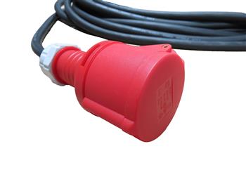  Verl&auml;ngerungskabel H07RN-F mit CEE-Stecker und Kupplung, mit Phasenwender 
 Querschnitt: 5 x 2,5 qmm 
 L&auml;nge: 2,0 Meter 